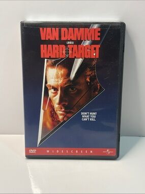 Universal Van Damme Hard Target DVD - Bundle and Save 5/$20